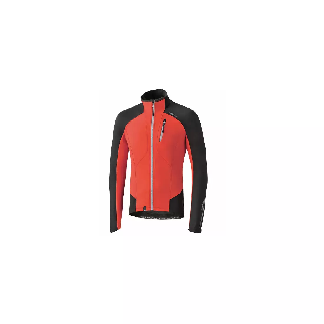 SHIMANO PERFORMANCE WINDBREAK - téli kerékpáros kabát ECWJAPWLC12M piros