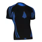 TERVEL OPTILINE LIGHT MOD-02 - férfi termikus póló rövid ujjal, szín: fekete-kék