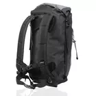 XLC - 703500 - vízálló hátizsák. fekete és szürke