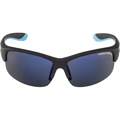 ALPINA JUNIOR FLEXXY YOUTH HR gyerek kerékpáros/sport szemüveg, black-blue matt