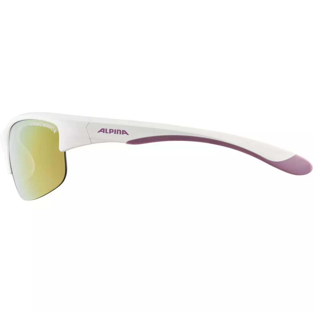ALPINA JUNIOR FLEXXY YOUTH HR gyerek kerékpáros/sport szemüveg, white-purple matt