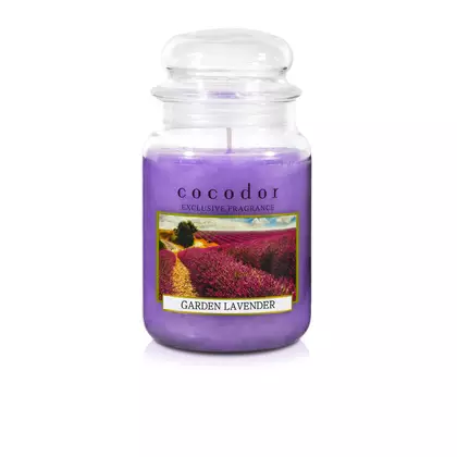 COCODOR Illatosított gyertya garden lavender 550 g