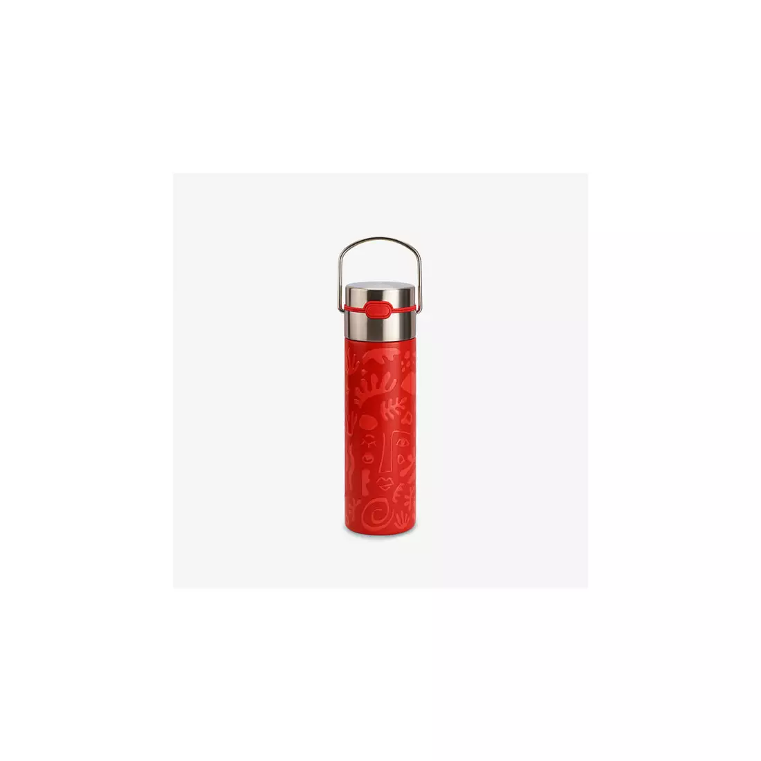 EIGENART LEEZA termikus palack 500 ml, opera red
