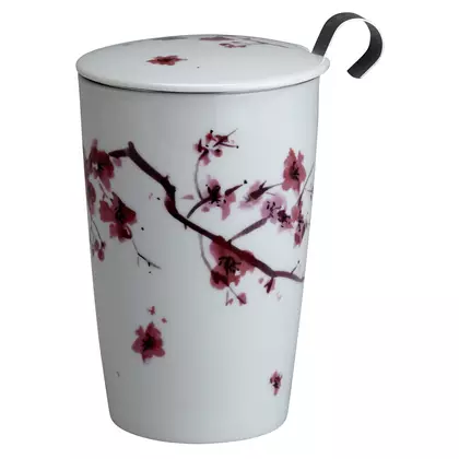 EIGENART TEAEVE termikus bögre, porcelán 350 ml, cherry blossom
