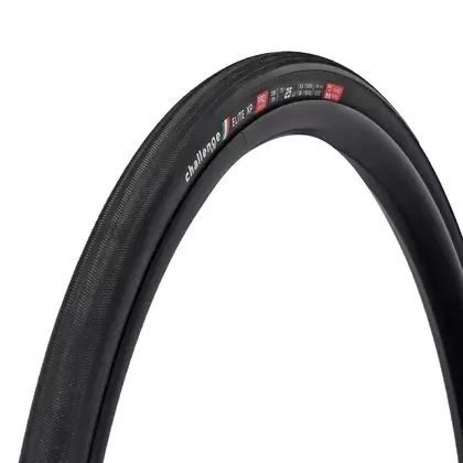 CHALLENGE ELITE XP országúti kerékpár gumi (700x25mm), 220 TPI, fekete