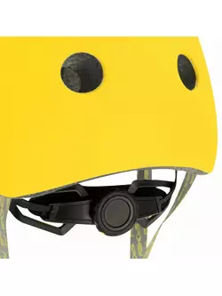 SPOKEY PUMPTRACK BMX sárga kerékpáros sisak