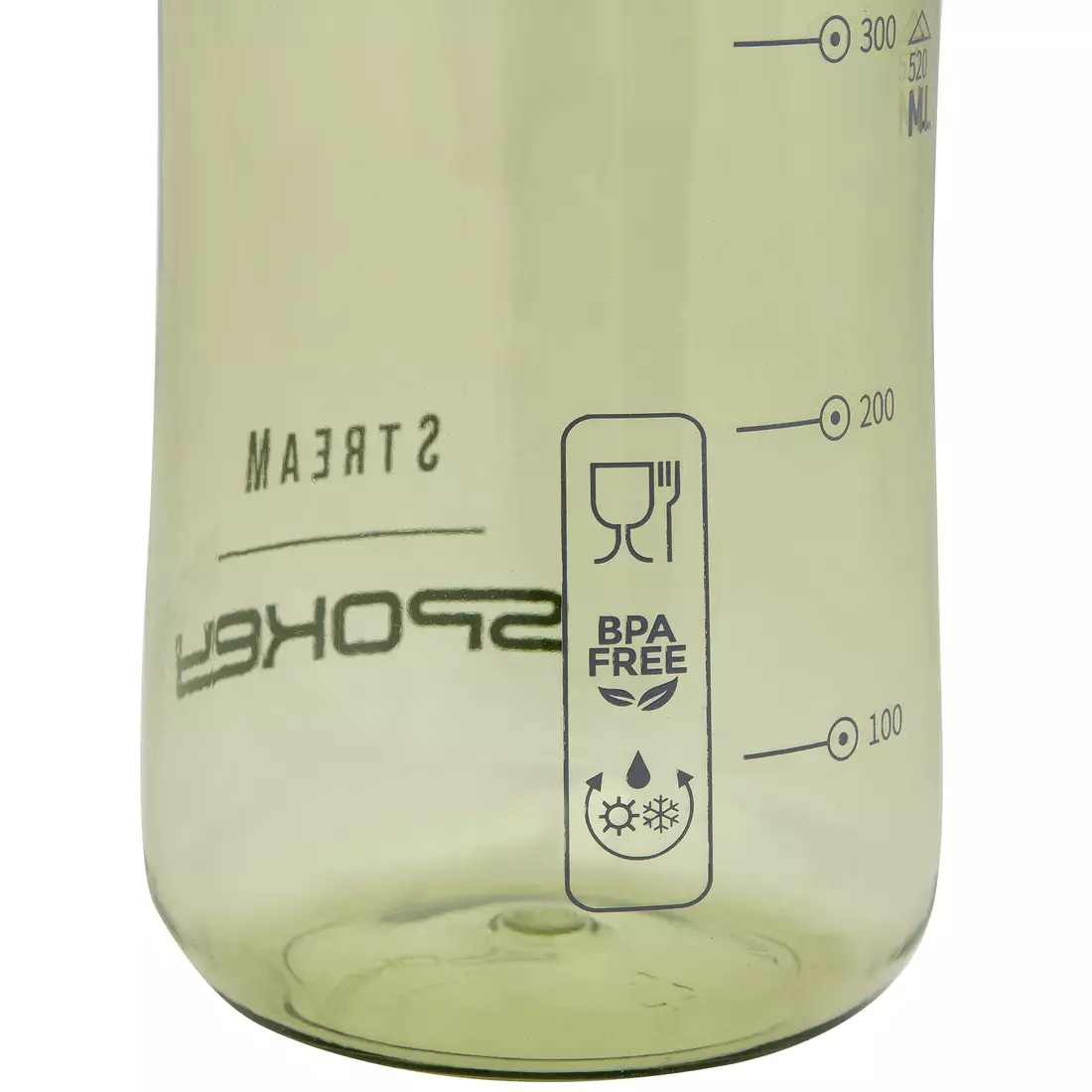 SPOKEY STREAM vizes palack 0,5L zöld