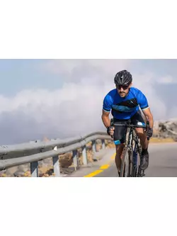 Rogelli GROOVE férfi kerékpáros mez, kék