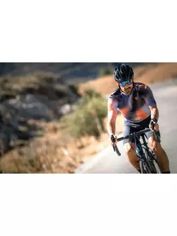 Rogelli HALO kerékpáros trikó narancssárga