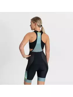 Rogelli női kerékpáros rövidnadrág harisnyatartóval IMPRESS II mint