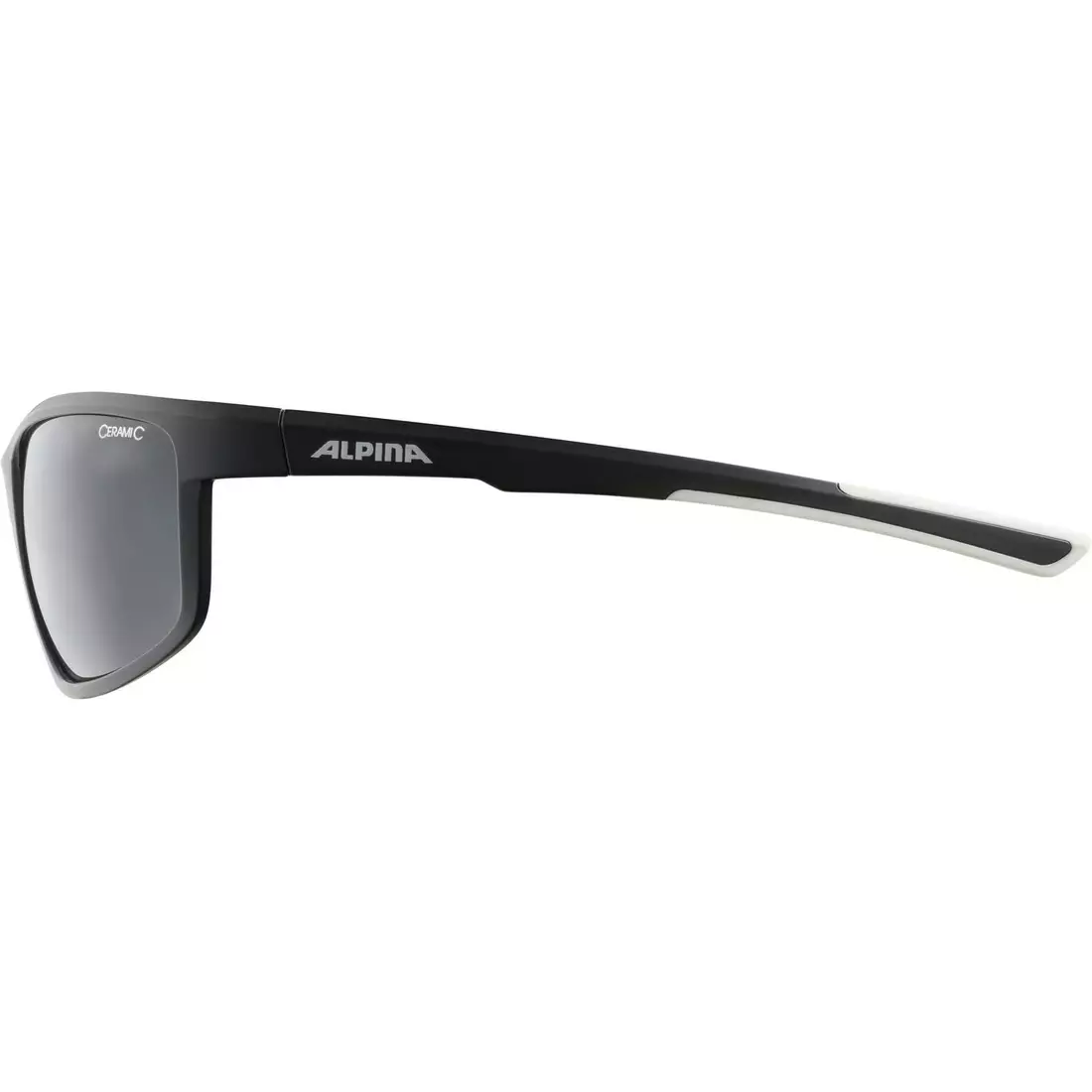 ALPINA DEFEY kerékpáros/sport szemüveg, black-white matt