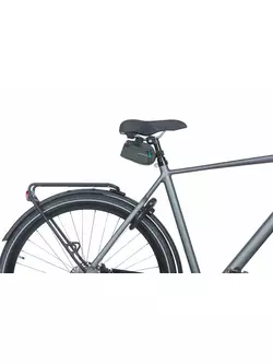 BASIL DISCOVERY 365D SADDLE BAG S kerékpáros nyeregtáska 0,5 L, black melee
