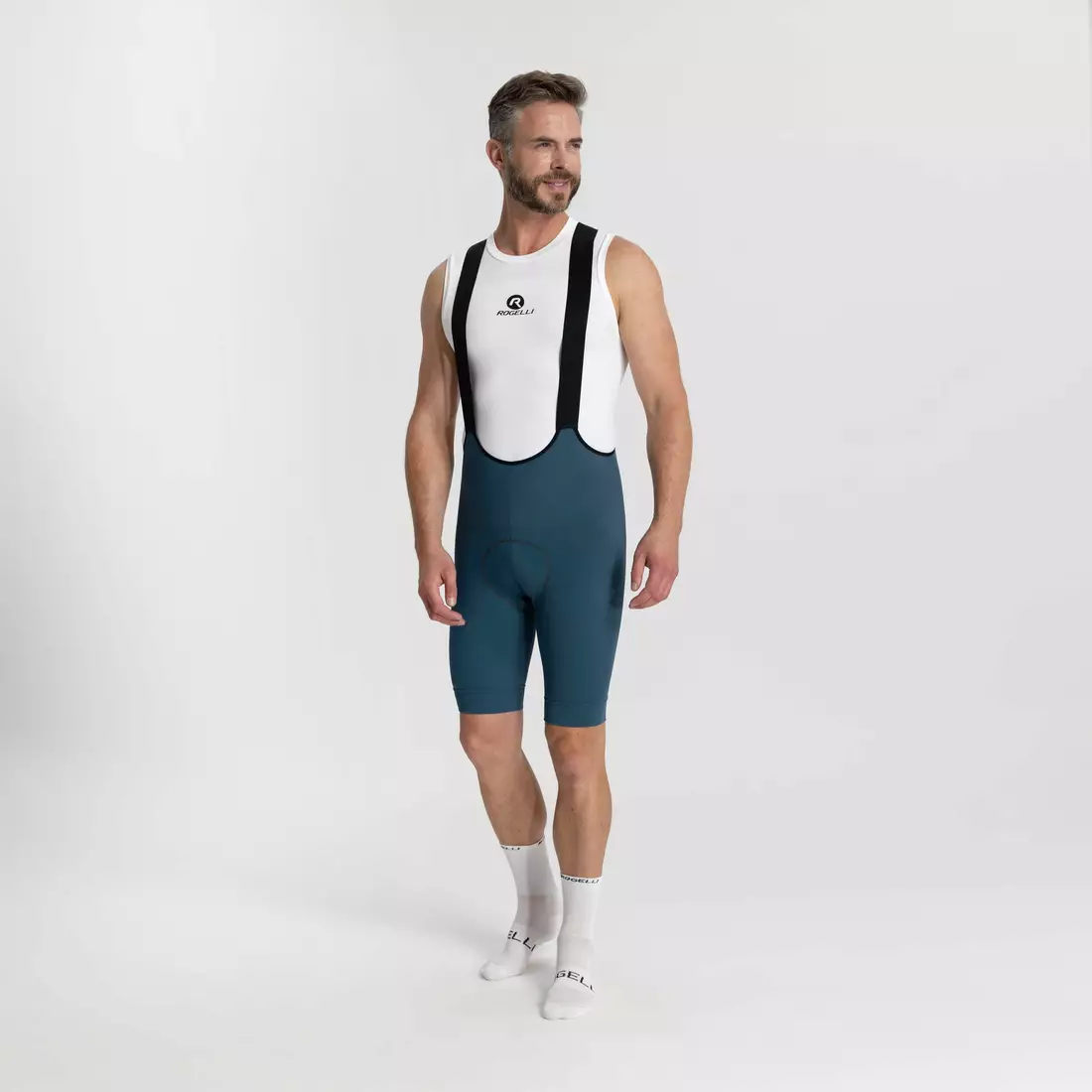 ROGELLI ULTRACING 2.0 férfi kantáros rövidnadrág, kék