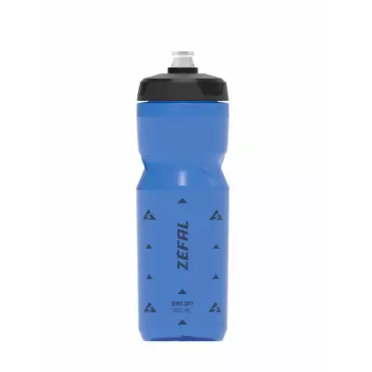 ZEFAL SENSE SOFT 80 kerékpáros vizes palack 800 ml kék átlátszó