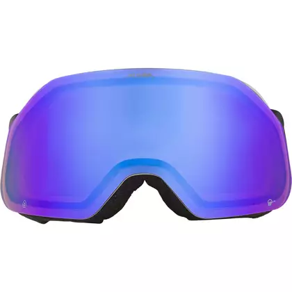ALPINA sí/snowboard szemüveg, kontrasztjavító BLACKCOMB Q-LITE MOON-GREY MATT üveg Q-LITE BLUE S2