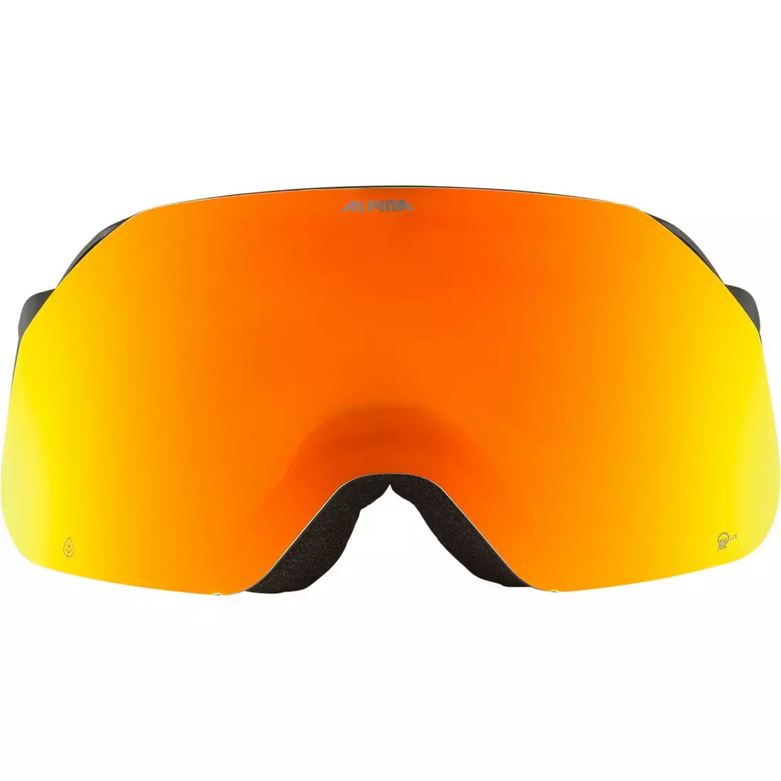 ALPINA sí/snowboard szemüveg, kontrasztjavító BLACKCOMB Q-LITE BLACK-YELLOW MATT üveg Q-LITE ORANGE S2