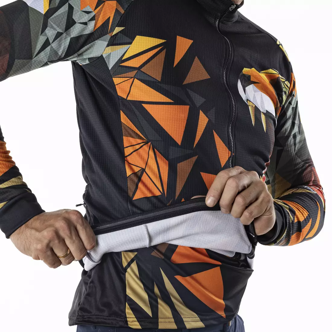 KAYMAQ DESIGN M79 férfi kerékpáros pulóver