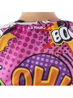 KAYMAQ W27 PRO MESH Női sport/futó póló, rózsaszín