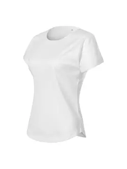 MALFINI CHANCE GRS Női sport póló, rövid ujjú, újrahasznosított mikropoliészter, fehér 8110012