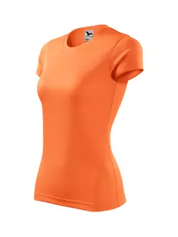 MALFINI FANTASY - Női sportpóló 100% poliészter, neon mandarin 1408812-140