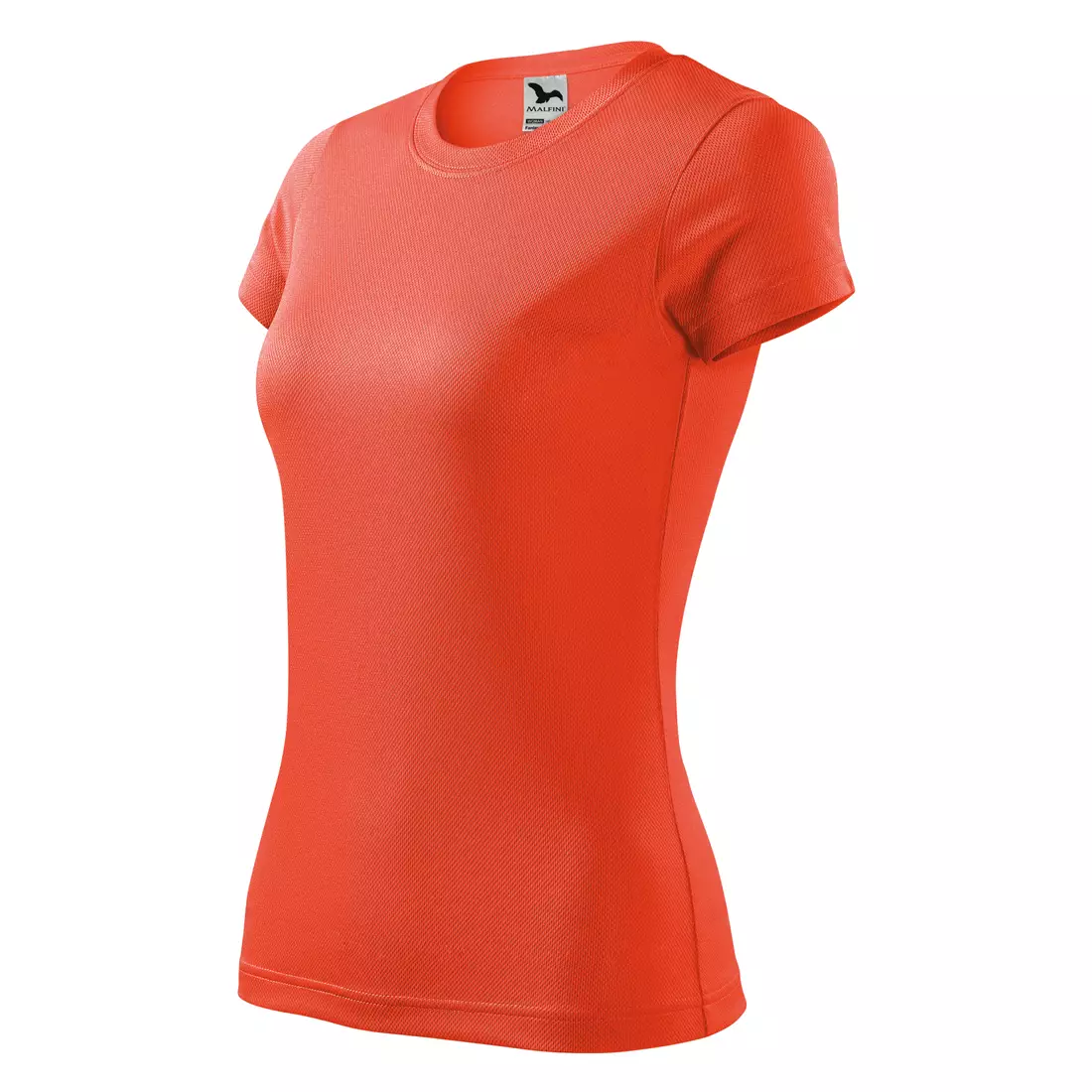 MALFINI FANTASY - Női sportpóló 100% poliészter, neon narancssárga 1409112-140