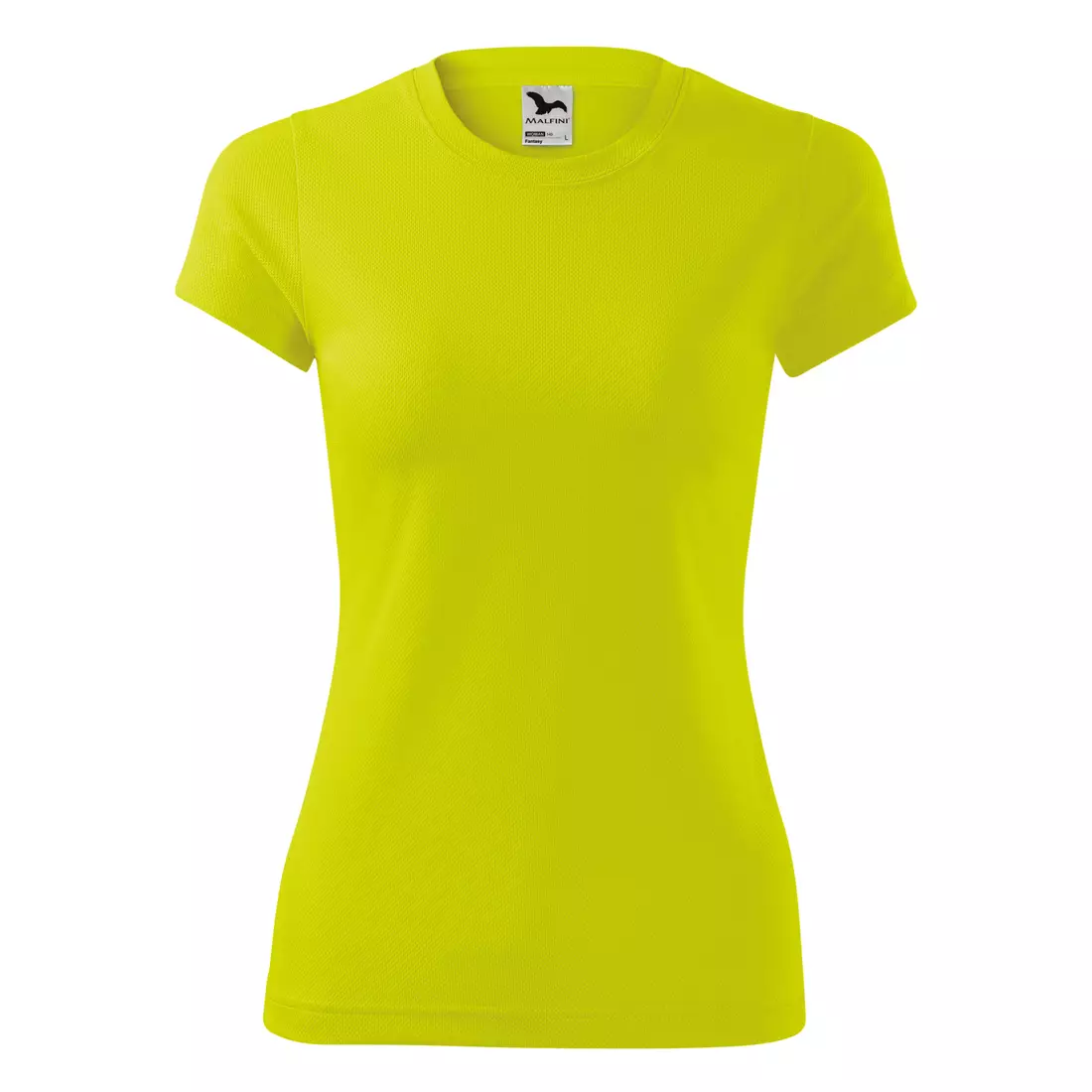 MALFINI FANTASY - Női sportpóló 100% poliészter, neon sárga 1409012-140