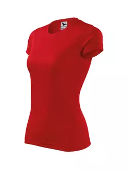 MALFINI FANTASY - Női sportpóló 100% poliészter, piros 1400712-140