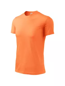 MALFINI FANTASY - férfi sport póló 100% poliészter, neon mandarin 1248813-124