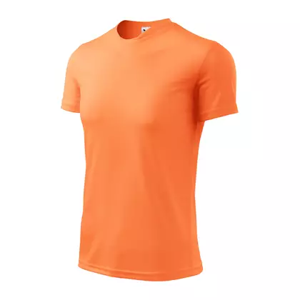 MALFINI FANTASY - férfi sport póló 100% poliészter, neon mandarin 1248813-124