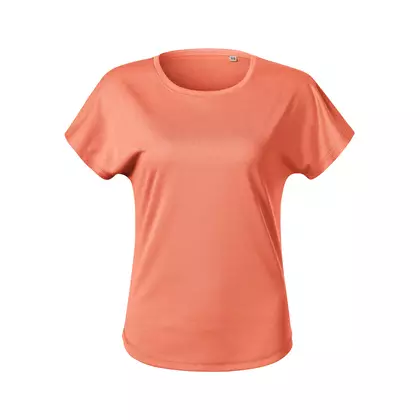MALFINI CHANCE GRS Női sport póló, rövid ujjú, újrahasznosított mikropoliészter, naplemente melírozott 811M912