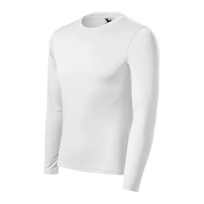 MALFINI PRIDE Férfi hosszú ujjú sport póló, fehér 1680012