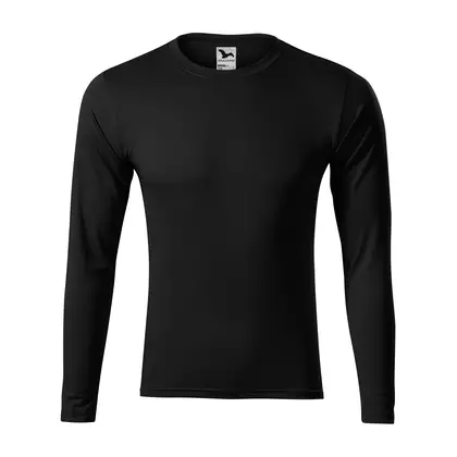 MALFINI PRIDE Férfi hosszú ujjú sport póló, fekete 168011