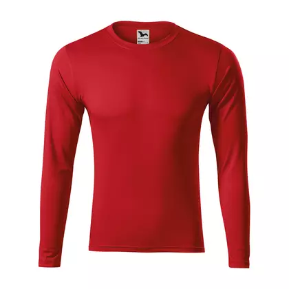 MALFINI PRIDE Férfi hosszú ujjú sport póló, piros 1680712