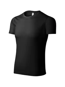 PICCOLIO PIXEL Sport póló T-shirt, rövid ujjú, férfi, fekete, 100 % poliészter P810112
