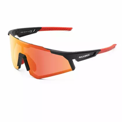 Rockbros Sport / Kerékpáros polarizált napszemüveg, Fekete 14110006005