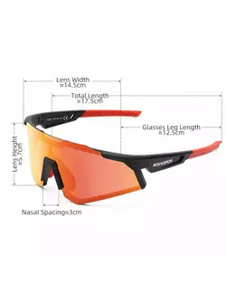Rockbros Sport / Kerékpáros polarizált napszemüveg, Zöld 14110006003