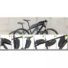 Rockbros kerékpáros felsőcső táska, fekete 30110192001