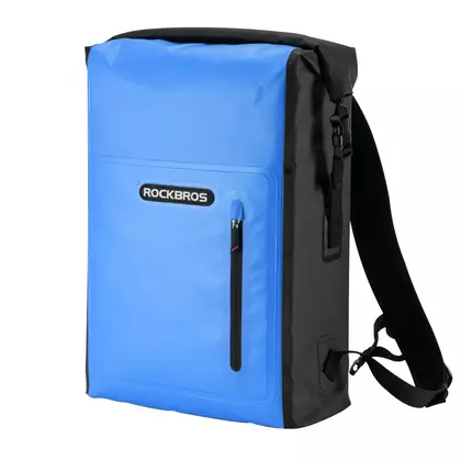 Rockbros vízálló hátizsák, 25l, fekete és kék AS-032BL