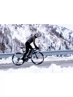 Rogelli női téli kerékpáros kabát CORE zöld