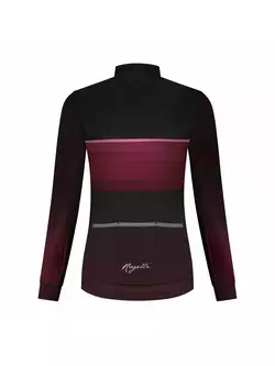 Rogelli női téli membrán kerékpáros kabát IMPRESS II, bordó