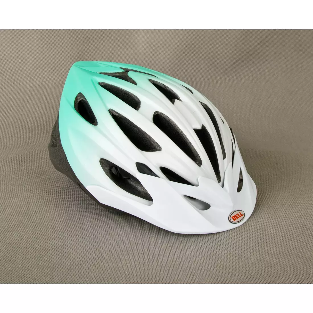 BELL SOLARA - női kerékpáros sisak, fehér és zöld