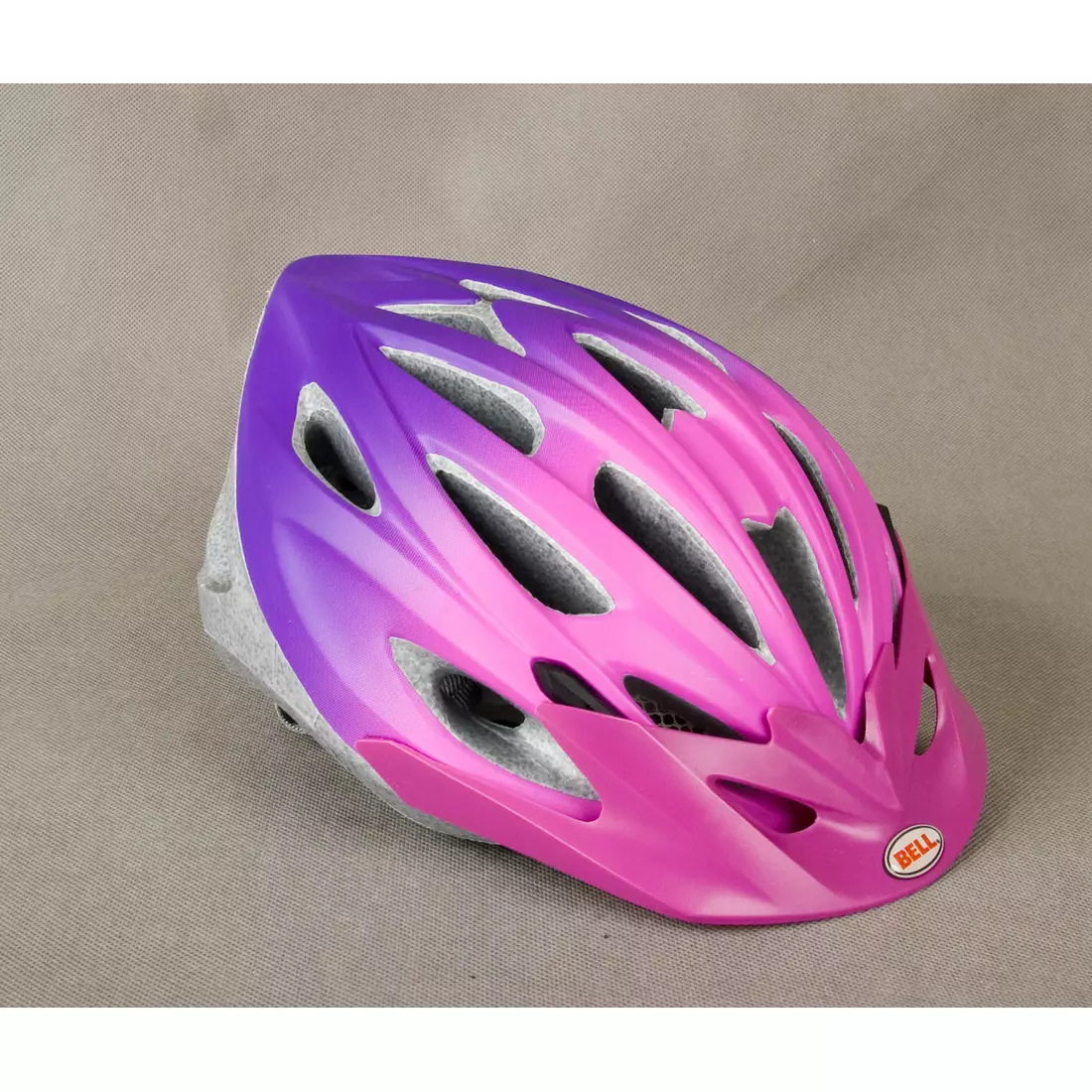 BELL SOLARA - női kerékpáros sisak, rózsaszín és lila