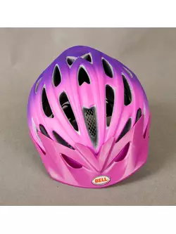 BELL SOLARA - női kerékpáros sisak, rózsaszín és lila