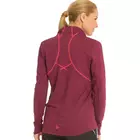 CRAFT Lightweight Stretch Pullover - könnyű női sportpulóver 1902875-2465, szín: bordó