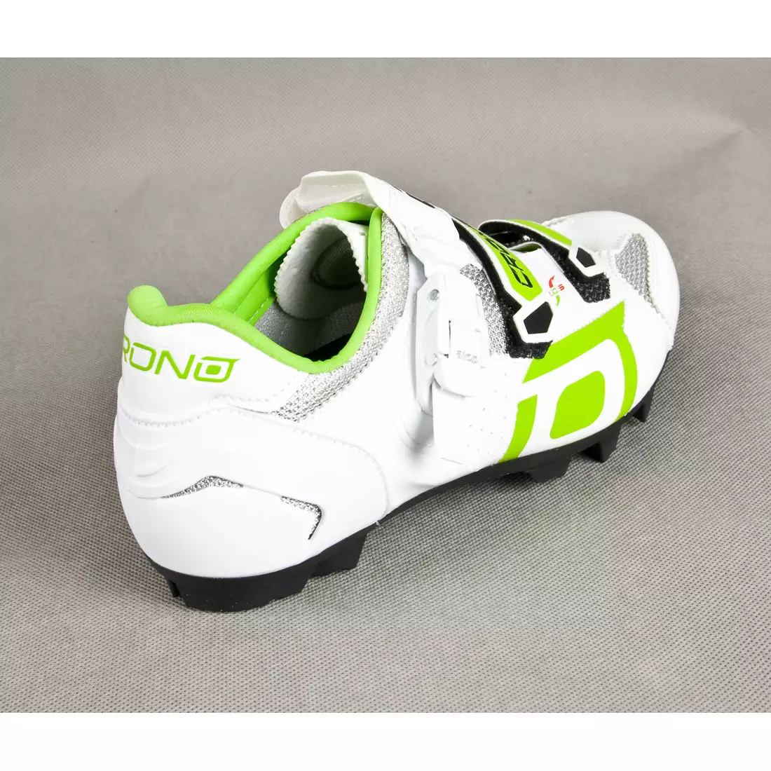 CRONO TRACK - MTB kerékpáros cipő - szín: fehér és zöld
