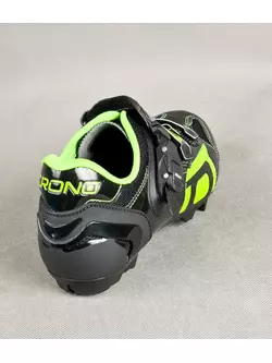 CRONO TRACK - MTB kerékpáros cipő - szín: fekete és zöld