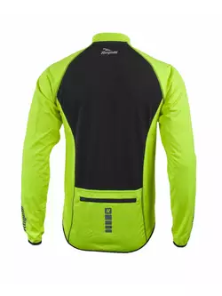 ROGELLI PESARO - férfi Softshell kerékpáros kabát, szín: Fluor