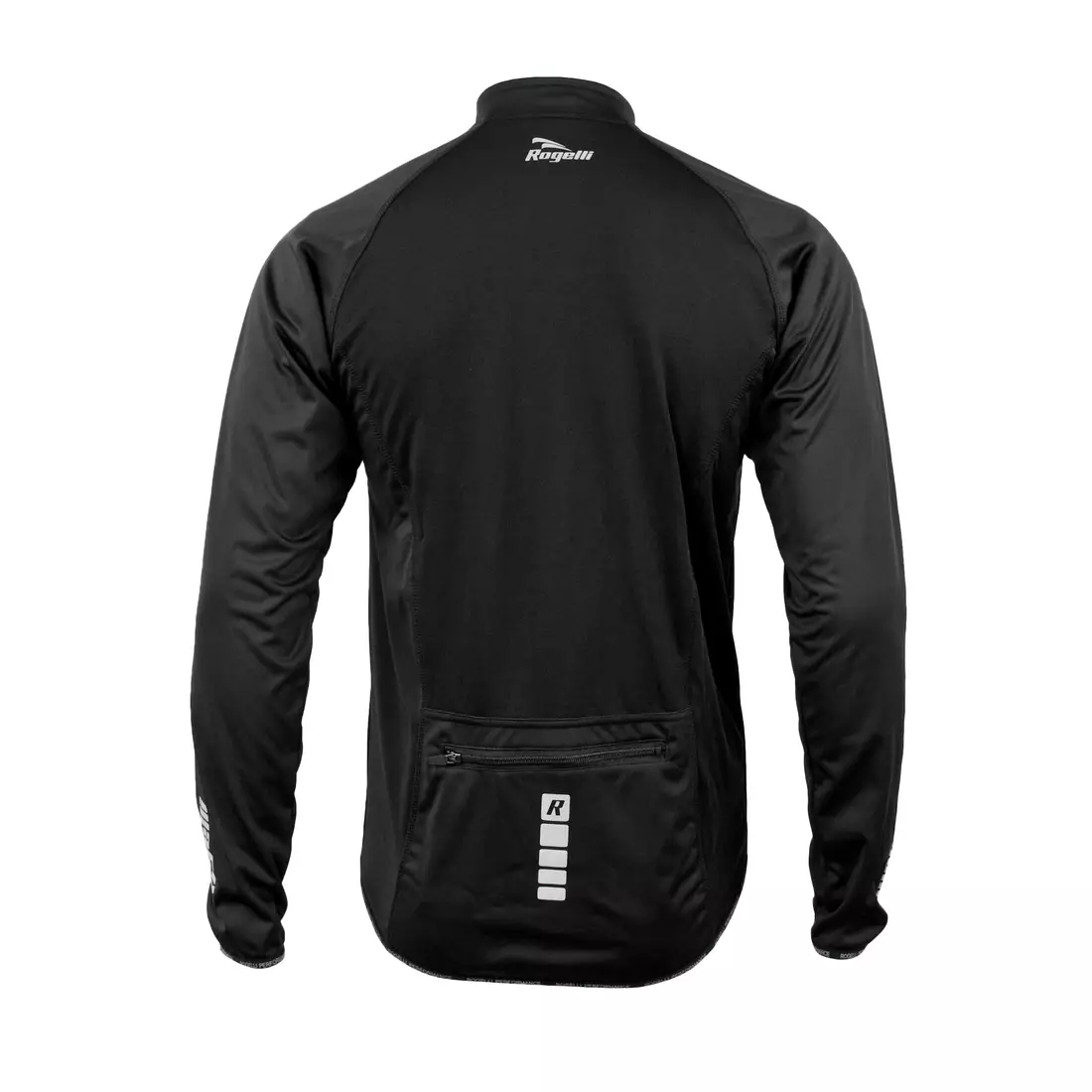 ROGELLI PESARO - férfi Softshell kerékpáros kabát, színe: Fekete