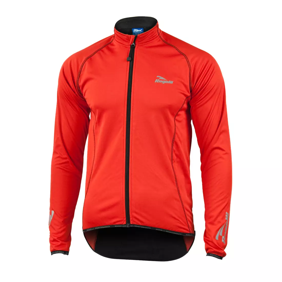 ROGELLI PESARO - férfi Softshell kerékpáros kabát, színe: Piros
