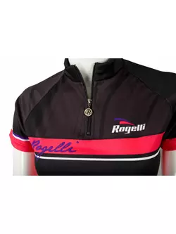 ROGELLI SIMONA női kerékpáros mez, fekete és rózsaszín